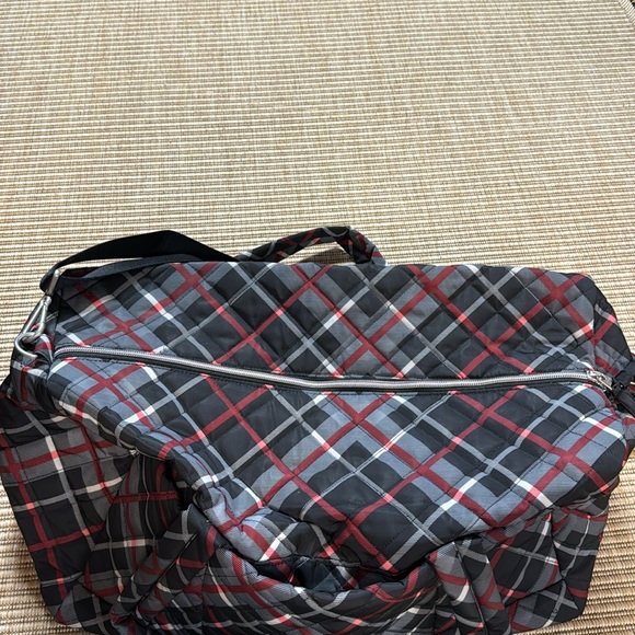 Vera Bradley Plaid Large Travel
Duffle Bag - Paris Plaid Performance - Picture 13 of 17